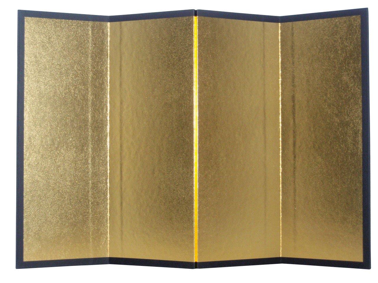 Золотая ширма (Сэйва золото) четырехстворчатый ширма H265 x W392